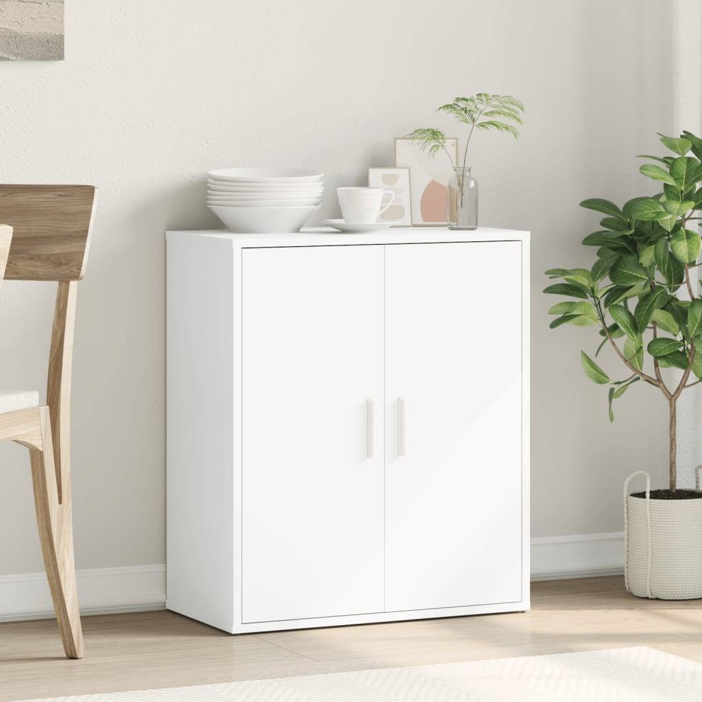 vidaXL Sideboard Weiß 60x31x70 cm Holzwerkstoff