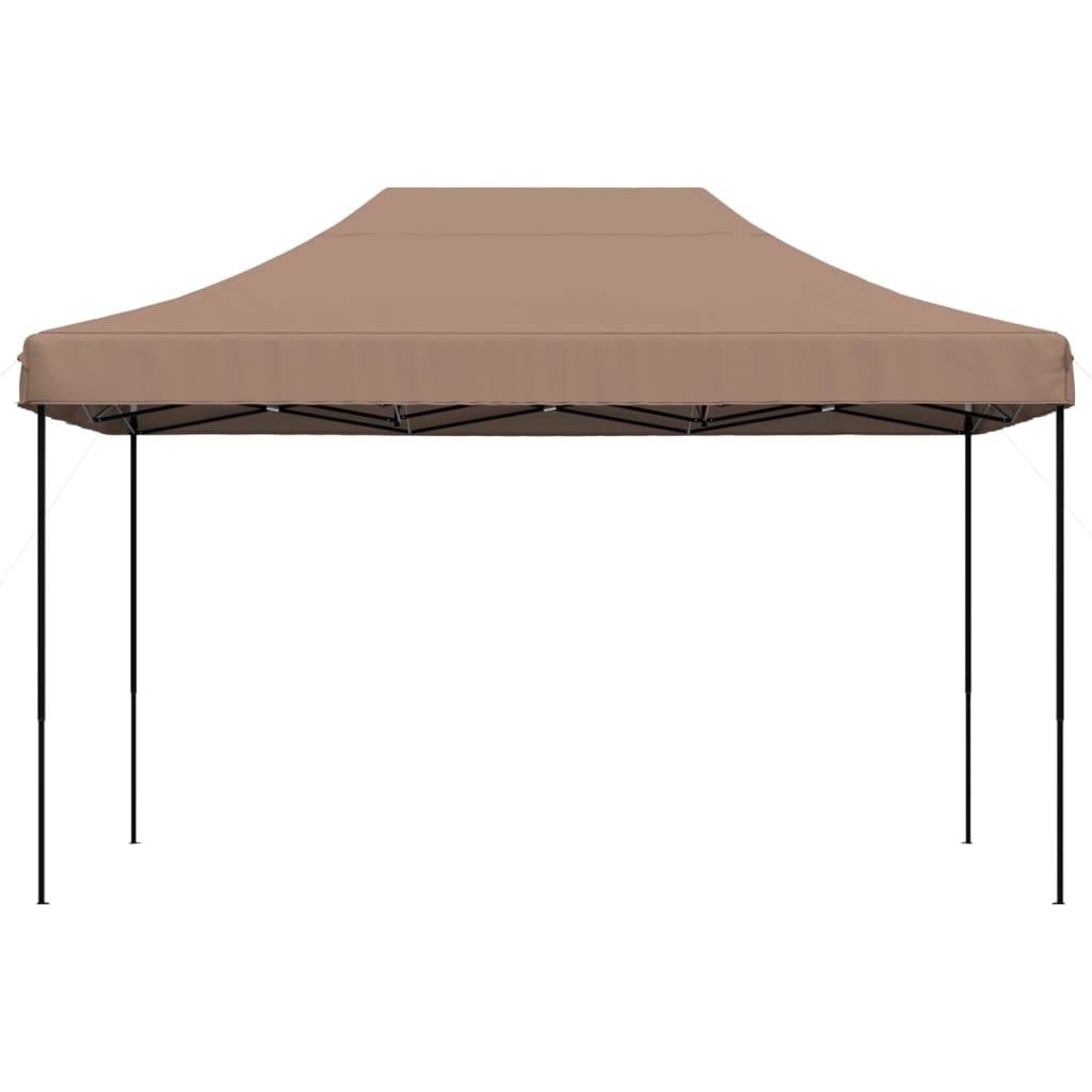 vidaXL Partyzelt Faltbar Pop-Up Braun 440x292x315 cm