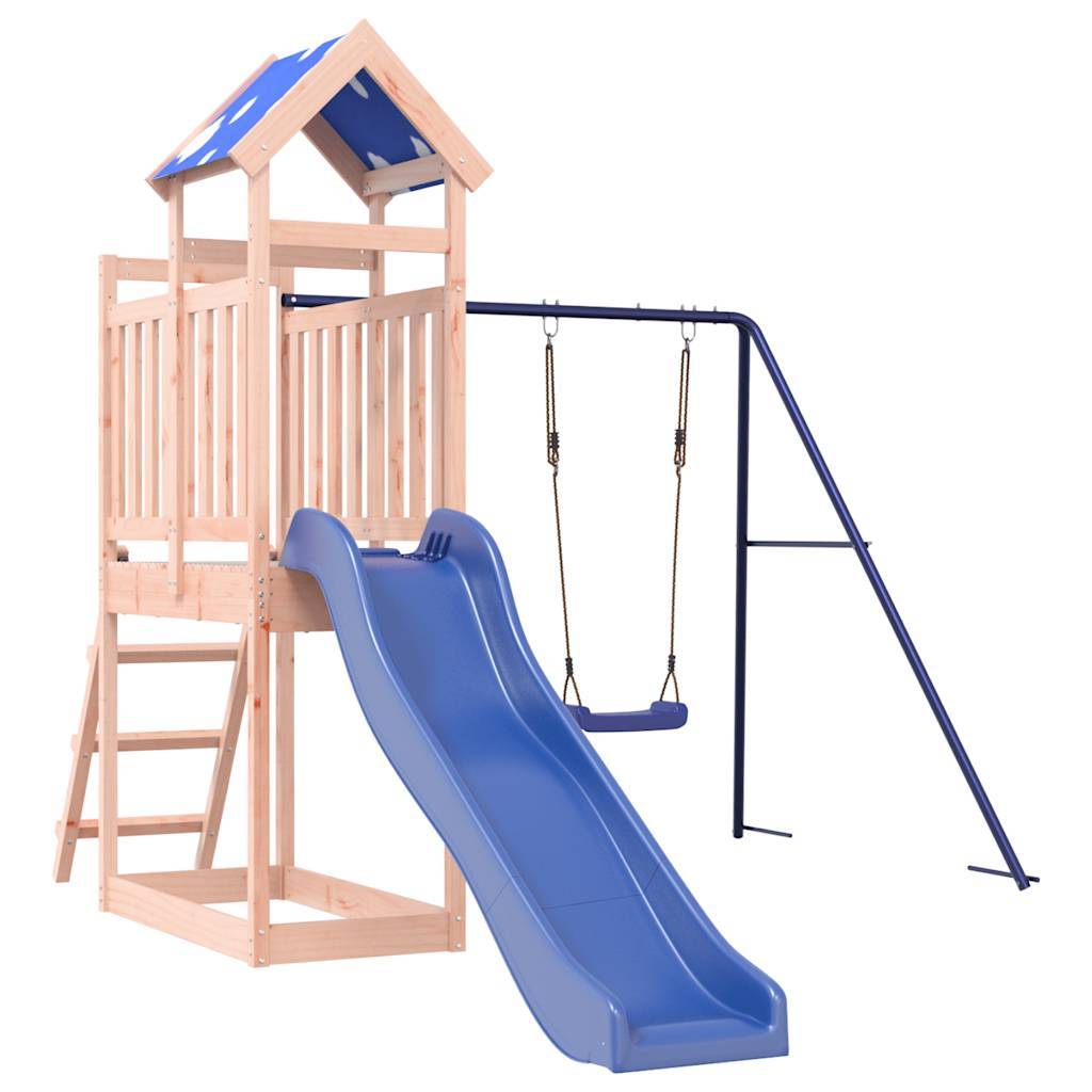 vidaXL Spielturm Massivholz Douglasie