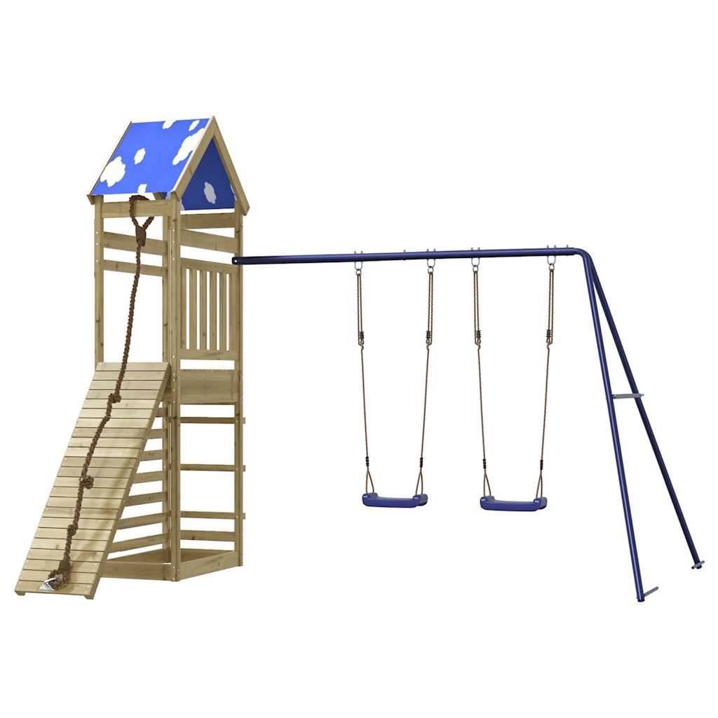 vidaXL Spielturm Imprägniertes Kiefernholz