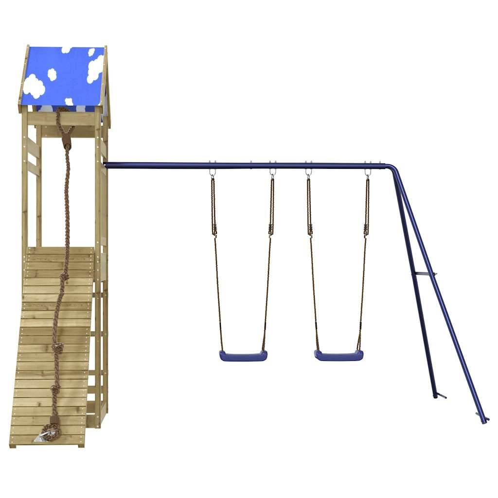 vidaXL Spielturm Imprägniertes Kiefernholz