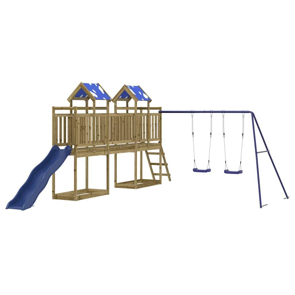vidaXL Spielturm Imprägniertes Kiefernholz