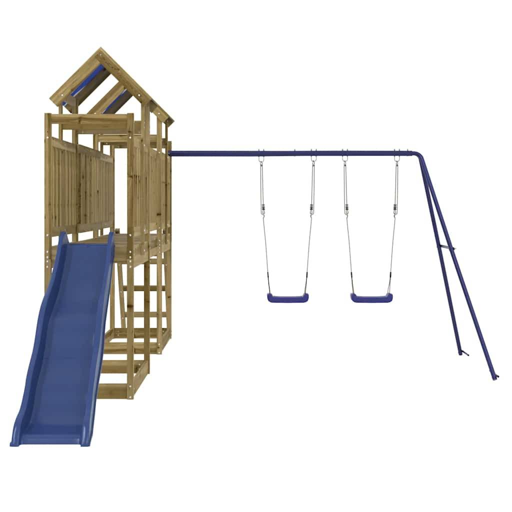 vidaXL Spielturm Imprägniertes Kiefernholz