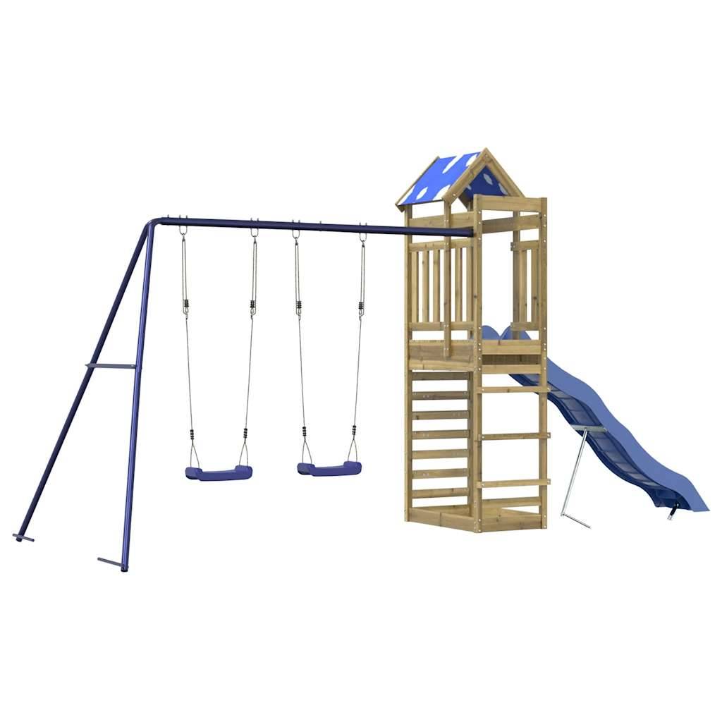 vidaXL Spielturm Imprägniertes Kiefernholz