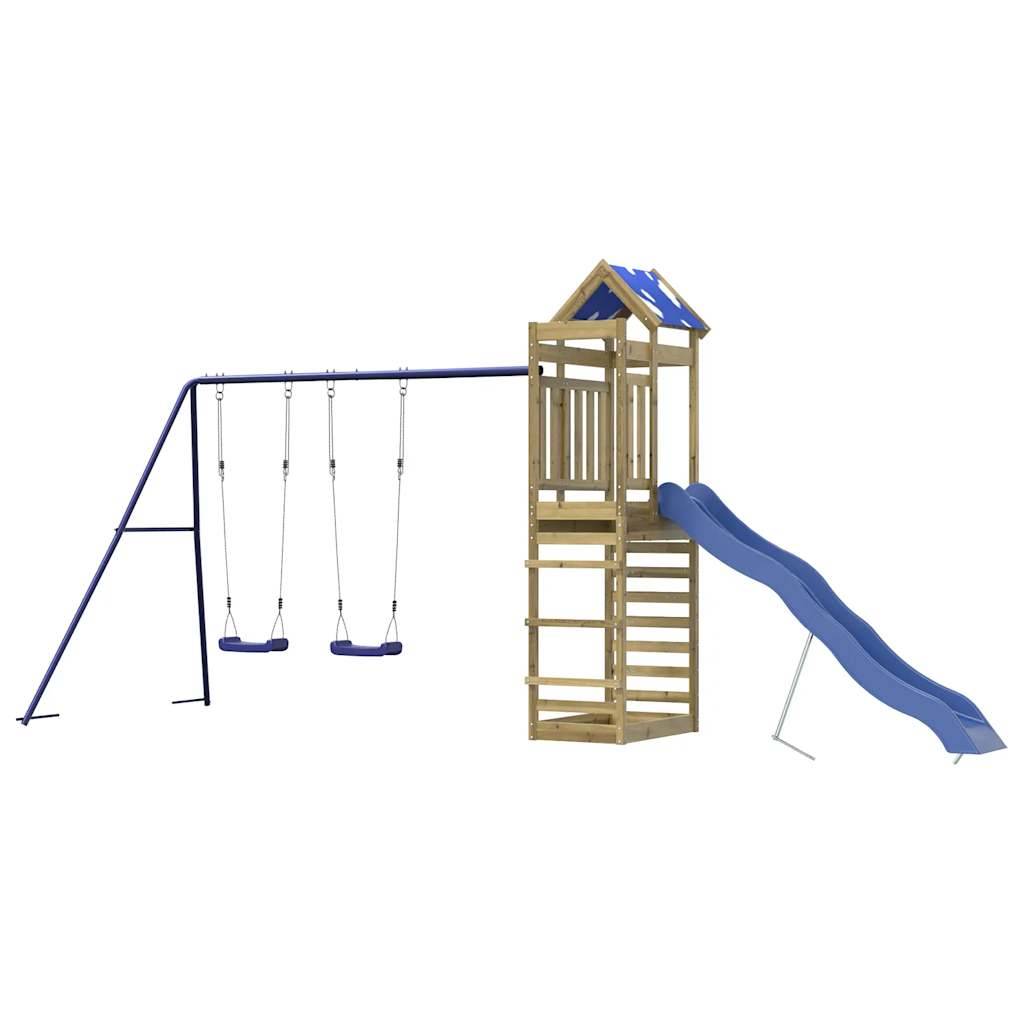 vidaXL Spielturm Imprägniertes Kiefernholz