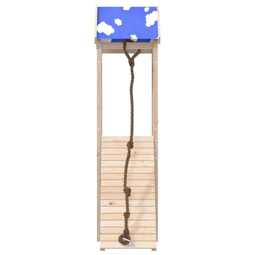 vidaXL Spielturm Massivholz Kiefer