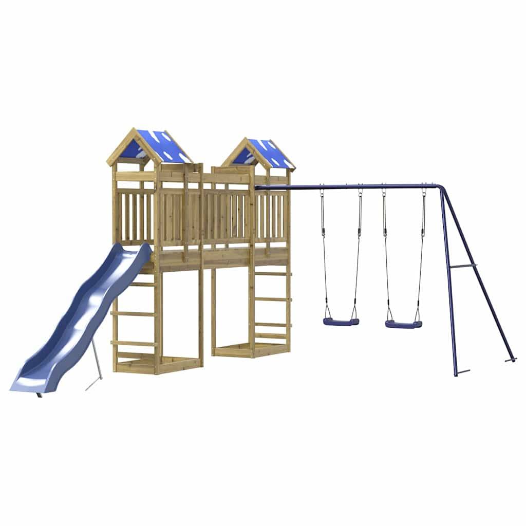 vidaXL Spielturm Imprägniertes Kiefernholz