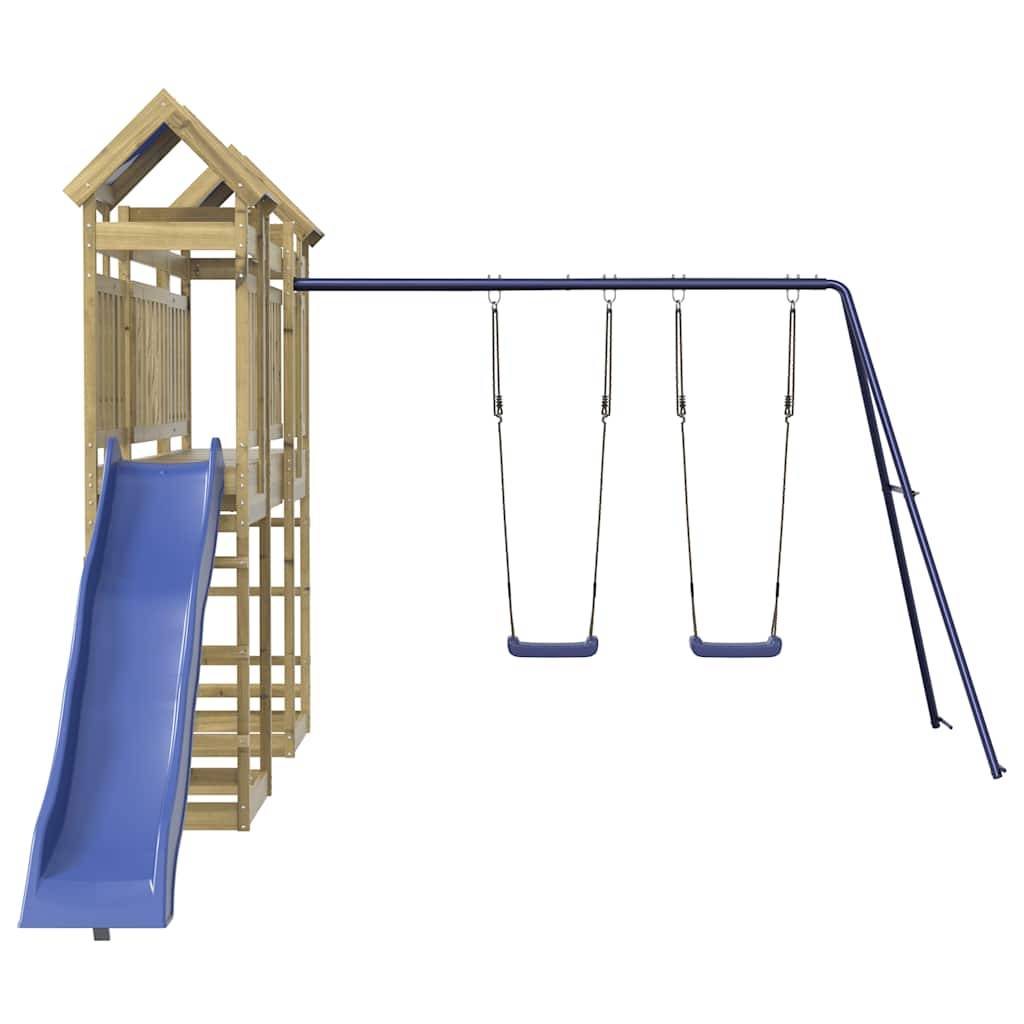 vidaXL Spielturm Imprägniertes Kiefernholz