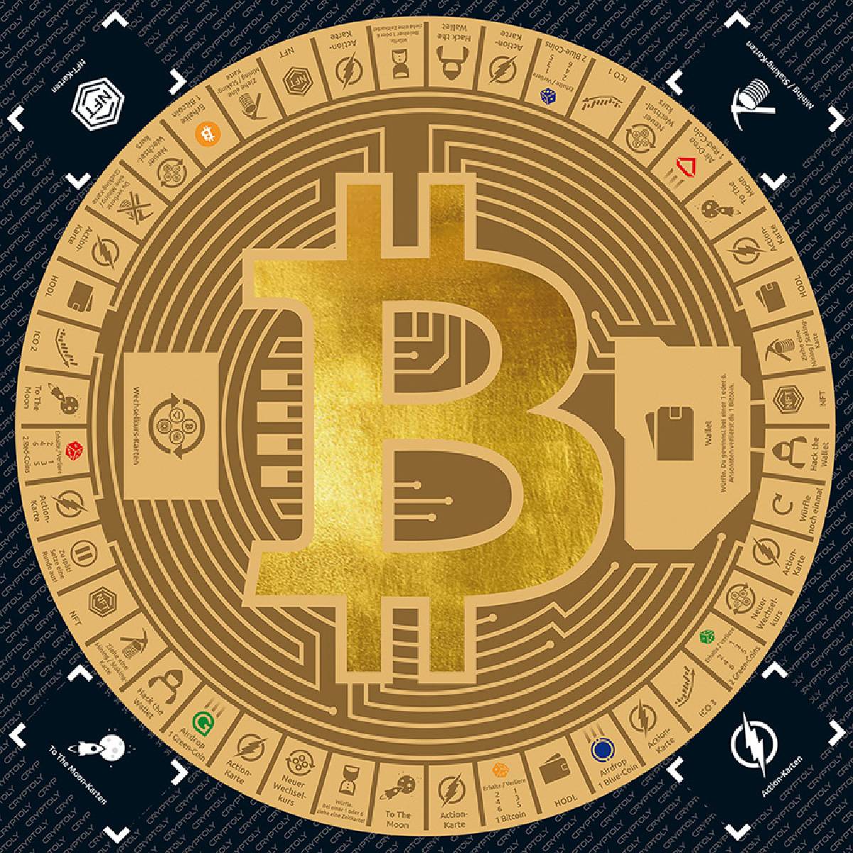 CRYPTOLY - Das Strategiespiel für die ganze Familie! Deutsche Version für 2-6 Spieler ab 8 Jahren