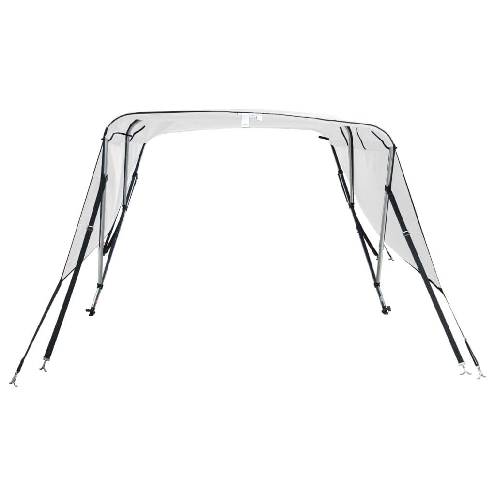 vidaXL 3-Bow Bimini-Top mit Seitenteilen 183x(170-182)x137 cm