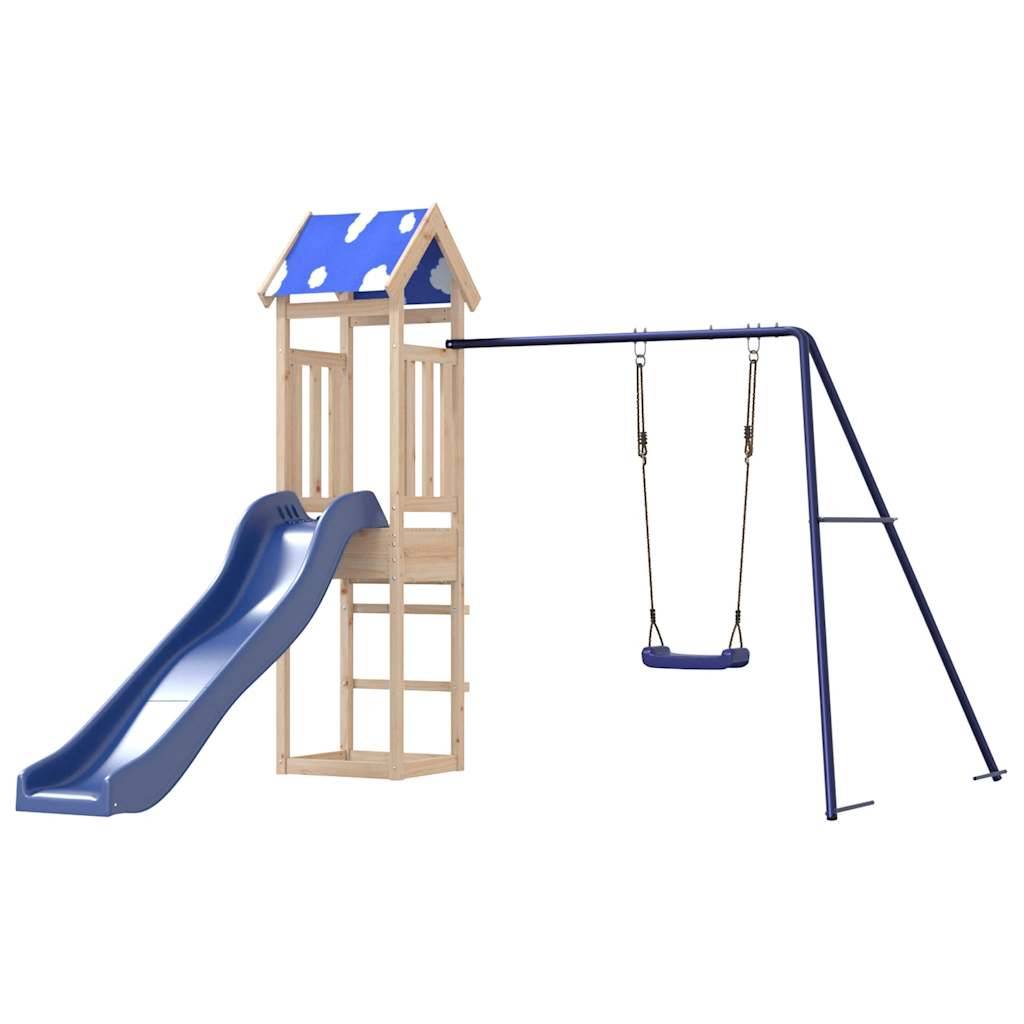 vidaXL Spielturm Massivholz Kiefer