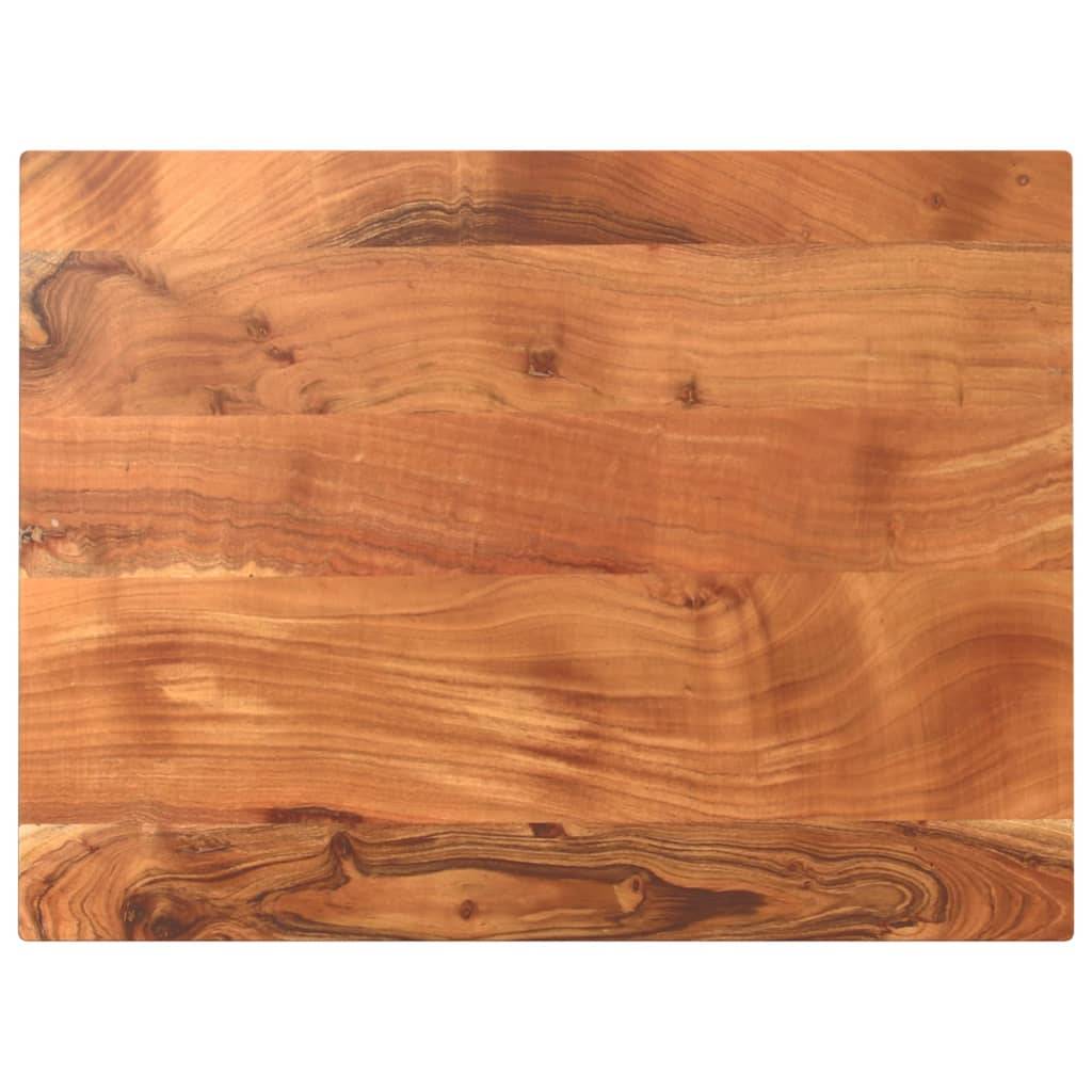 vidaXL Tischplatte 70x60x3,8 cm Rechteckig Massivholz Akazie