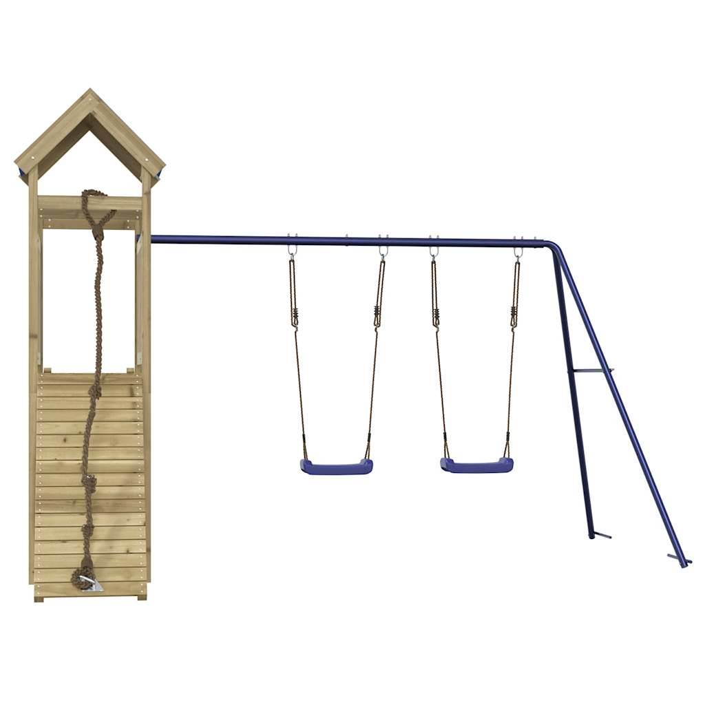 vidaXL Spielturm Imprägniertes Kiefernholz