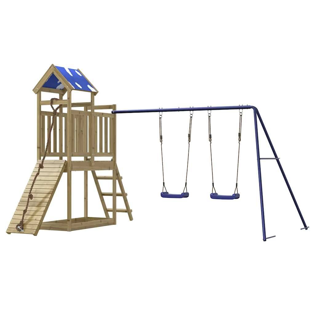 vidaXL Spielturm Imprägniertes Kiefernholz