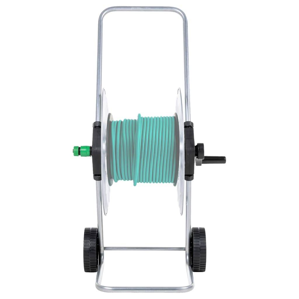vidaXL Schlauchwagen für 60 m 1/2" Schlauch Stahl