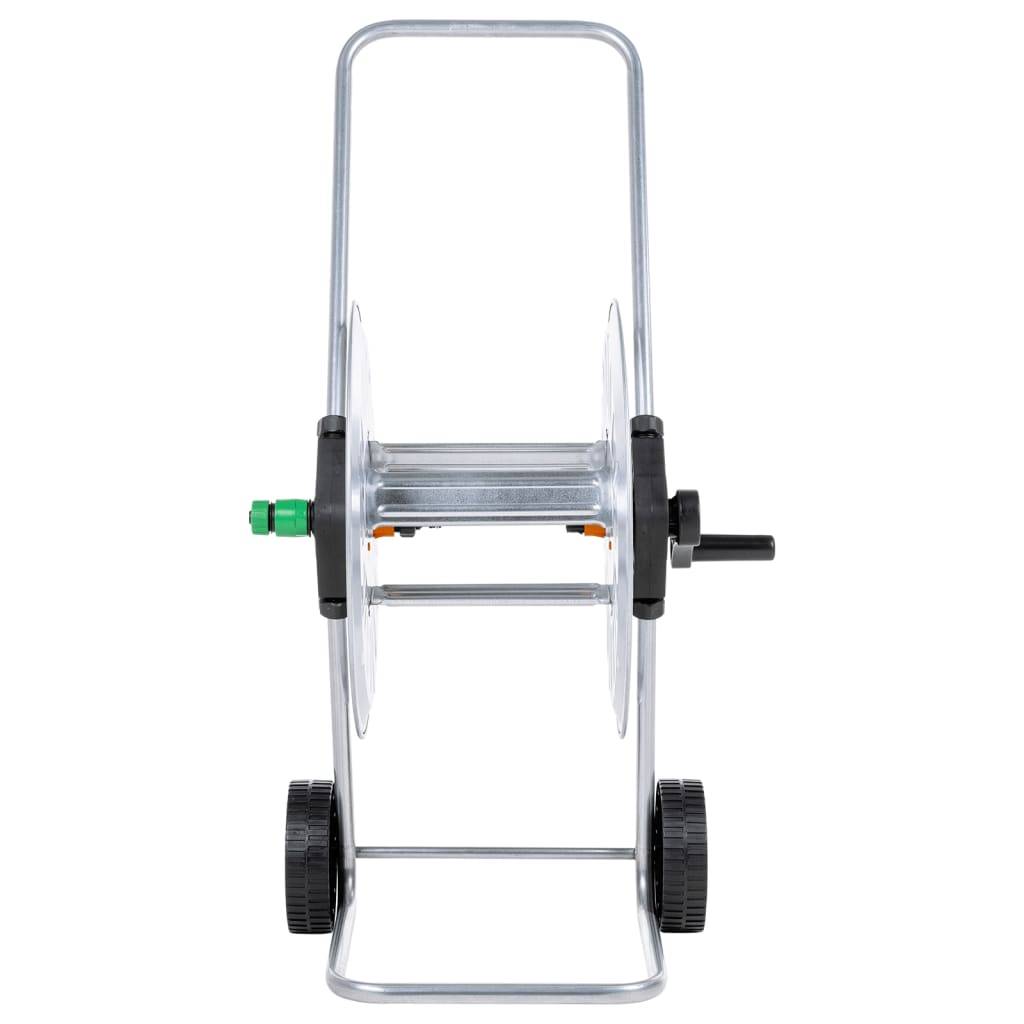vidaXL Schlauchwagen für 60 m 1/2" Schlauch Stahl