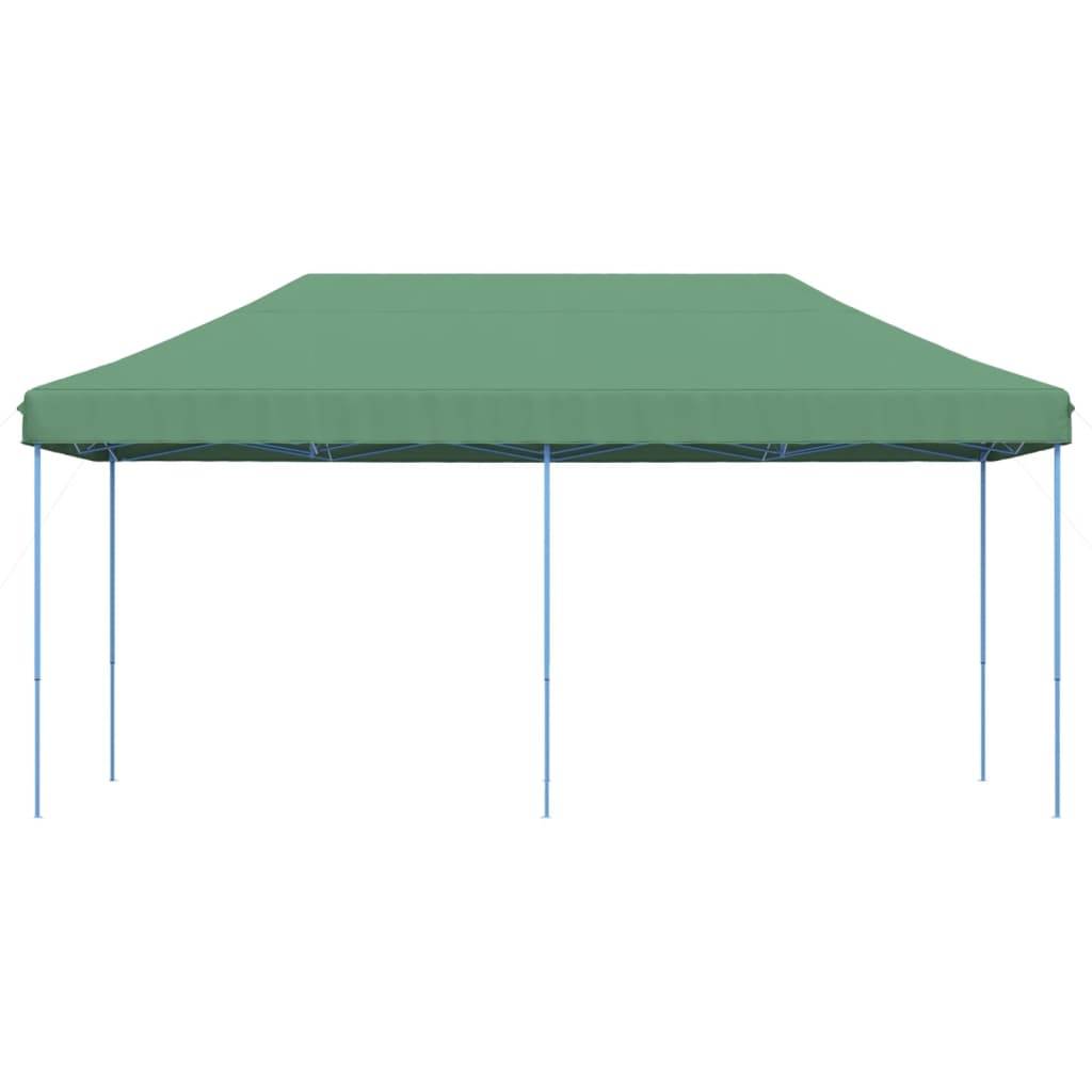 vidaXL Partyzelt Faltbar Pop-Up Grün 580x292x315 cm