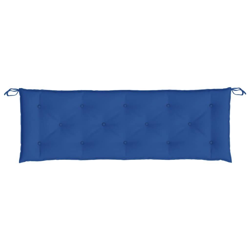 vidaXL Gartenbank-Auflage Königsblau 150x50x7 cm Oxford-Gewebe