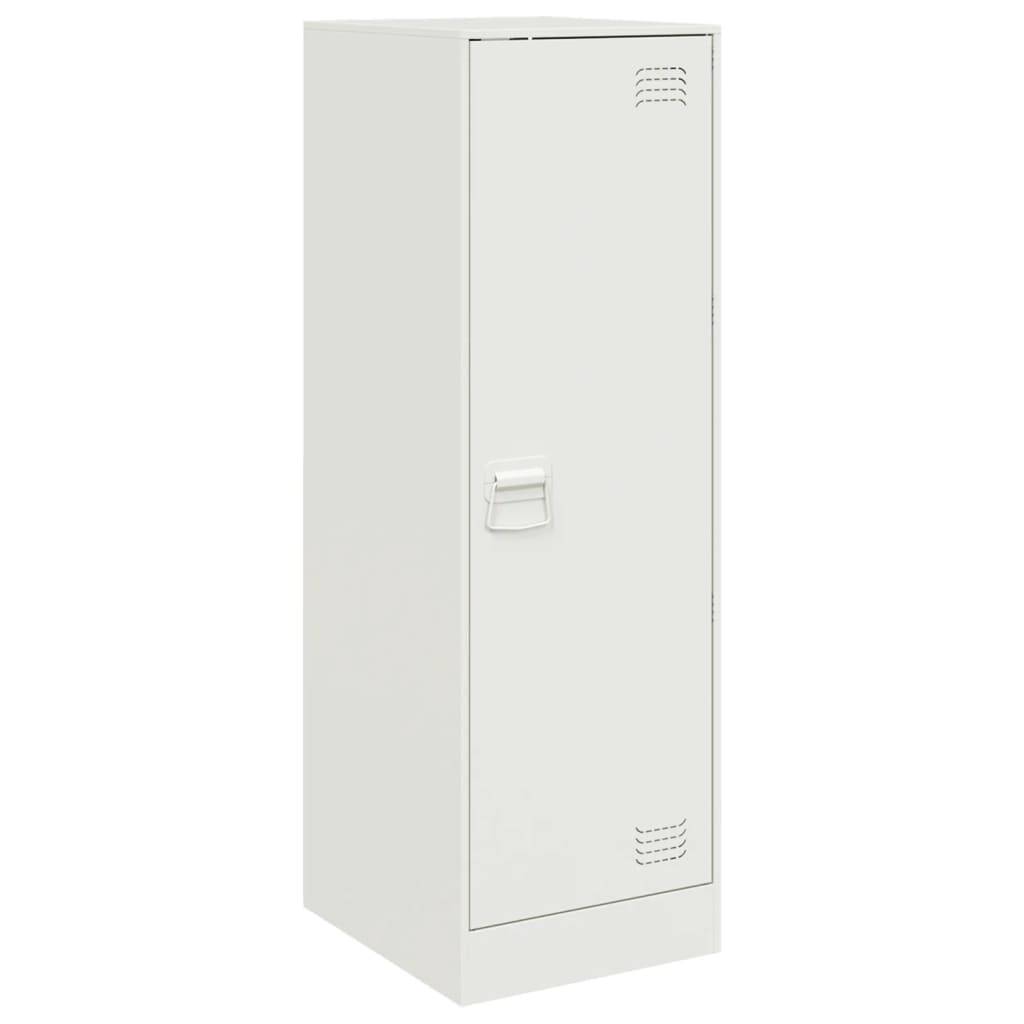 vidaXL Sideboard Weiß 34,5x39x107 cm Stahl