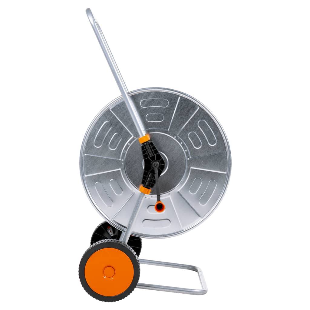 vidaXL Schlauchwagen für 110 m 1/2" oder 80 m 3/4" Schlauch Stahl
