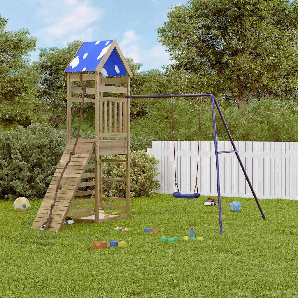 vidaXL Spielturm Imprägniertes Kiefernholz