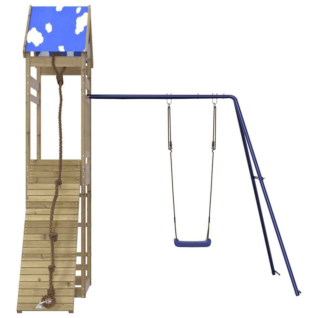 vidaXL Spielturm Imprägniertes Kiefernholz