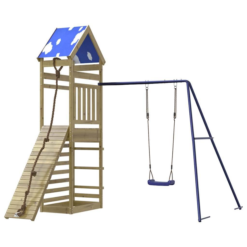 vidaXL Spielturm Imprägniertes Kiefernholz