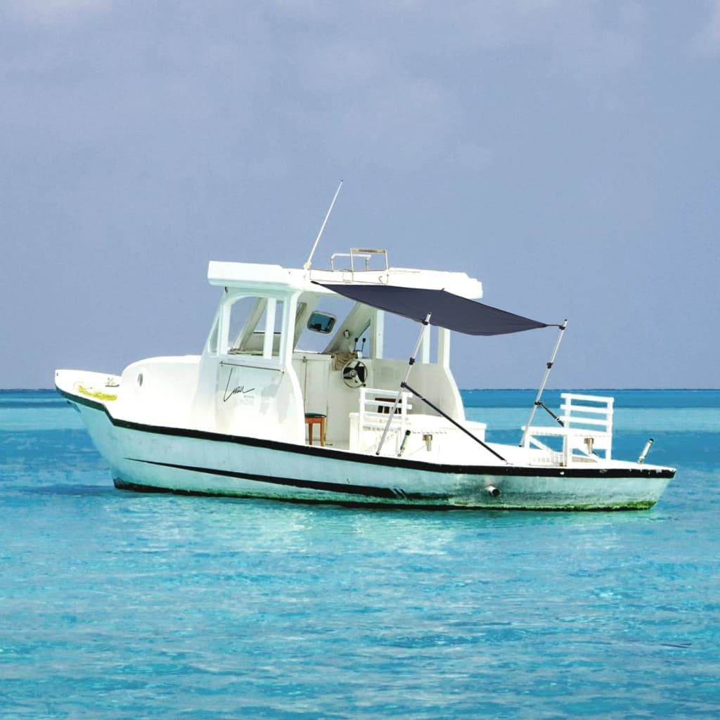 vidaXL T-Top-Beschattungsverlängerung Marineblau 170x208x(115-183) cm