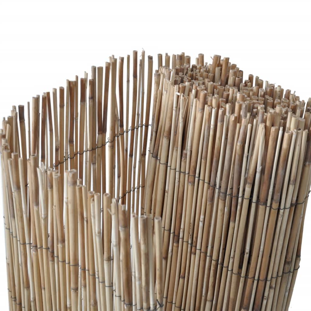 vidaXL Gartenzaun 400x100 cm Schilf