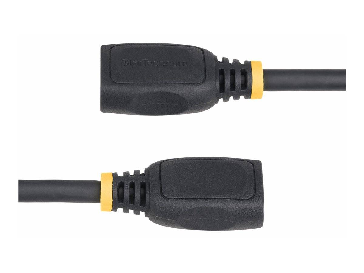 StarTech.com 18in HDMI 2.0 Extension Cable, 4K 60Hz, M/F