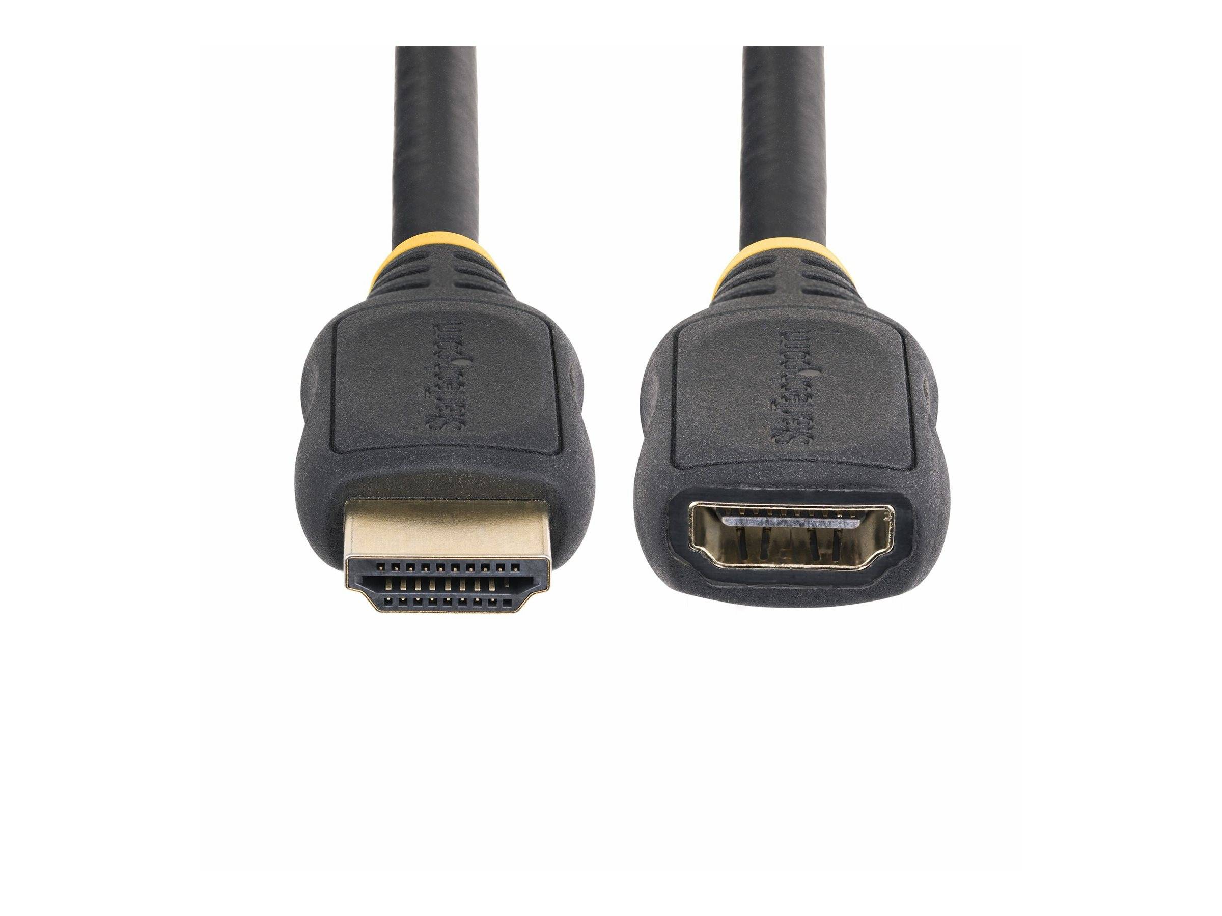 StarTech.com 18in HDMI 2.0 Extension Cable, 4K 60Hz, M/F