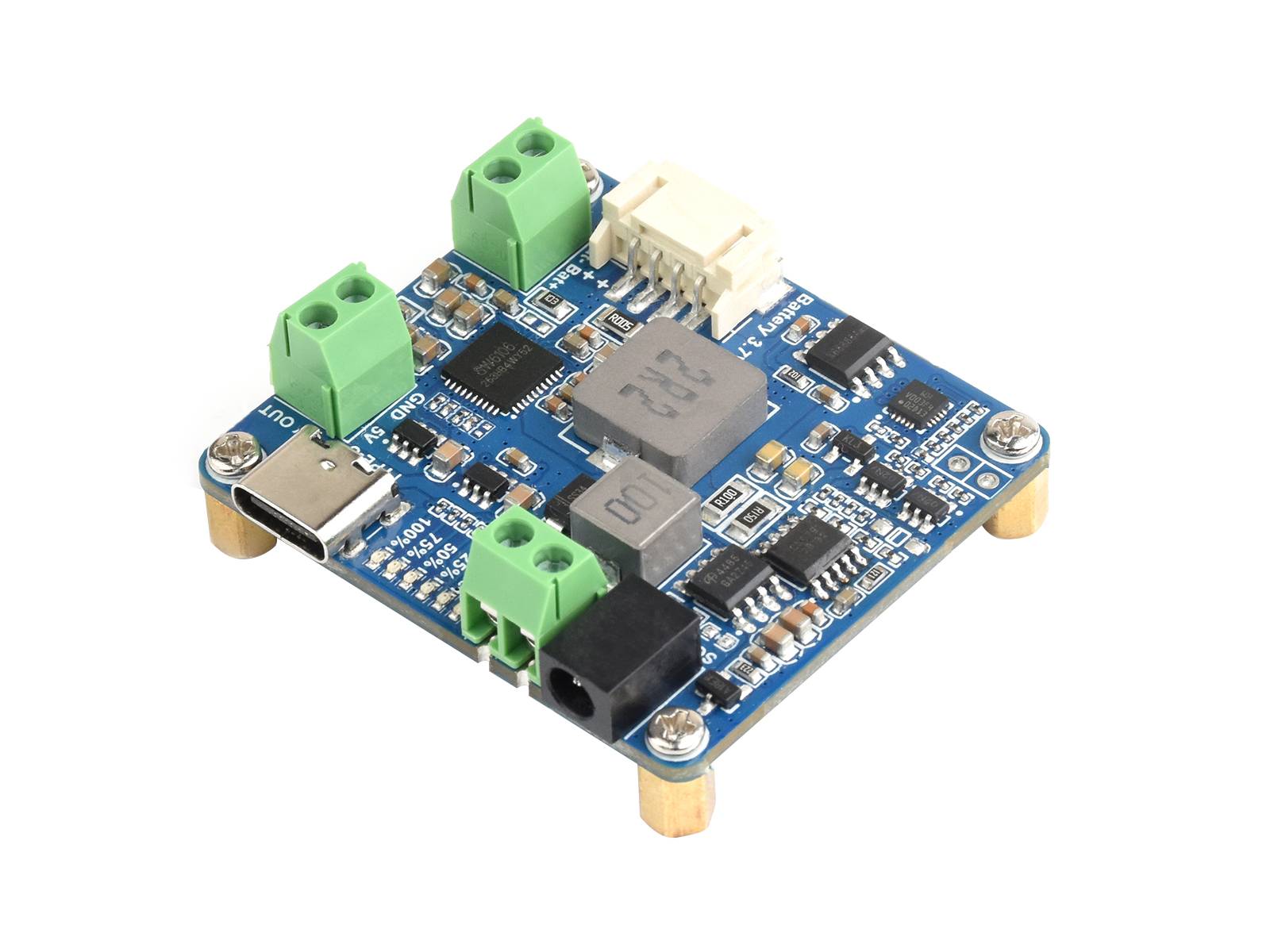 WaveShare Solar Power Manager Module (D) Supports Type-C Adapter / Solar Panel