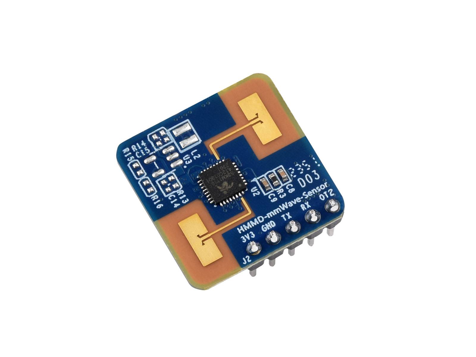 WaveShare Human Micro-Motion Detection mmWave Sensor 24GHz mmWave Radar S3KM1110