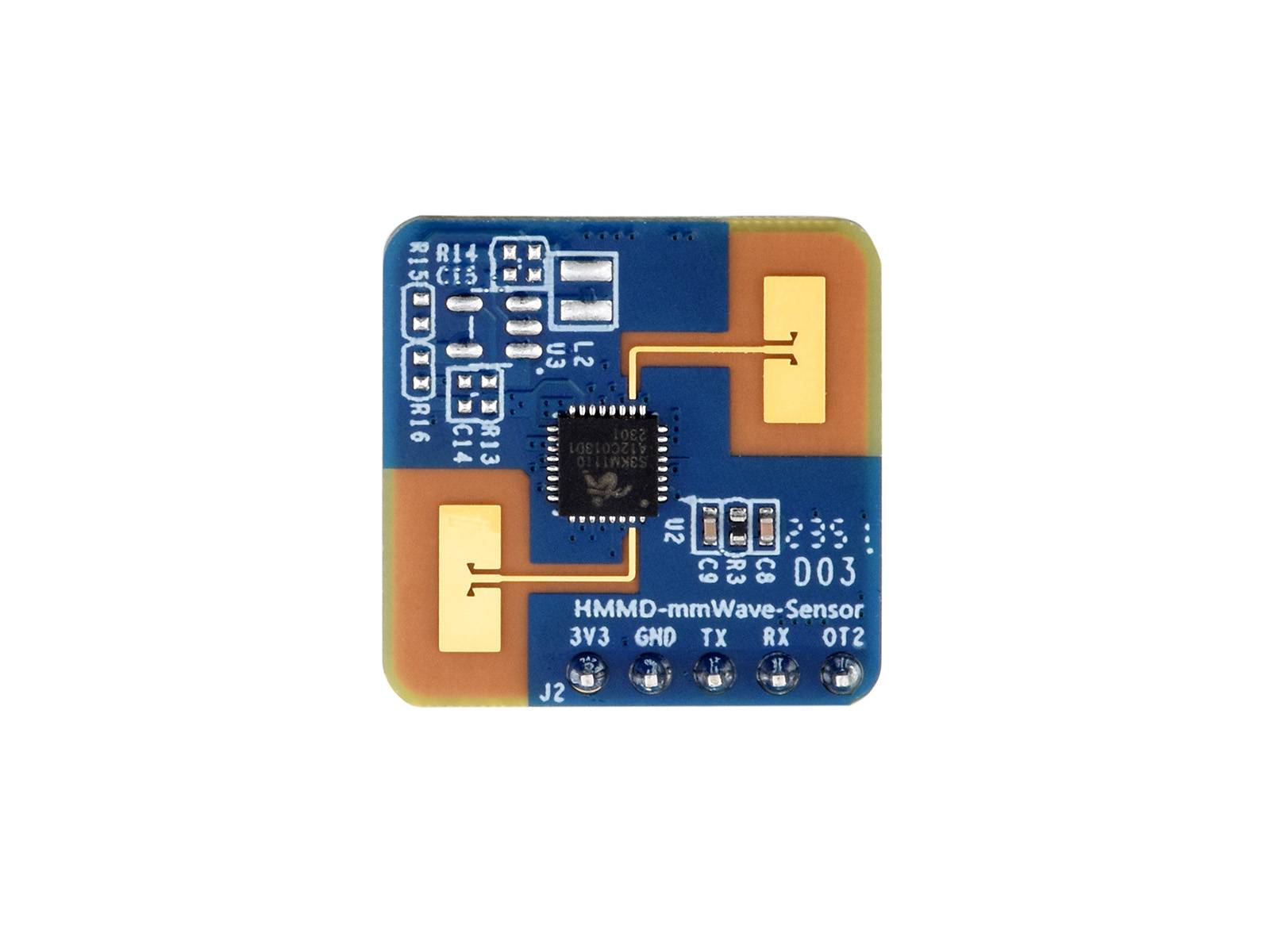 WaveShare Human Micro-Motion Detection mmWave Sensor 24GHz mmWave Radar S3KM1110