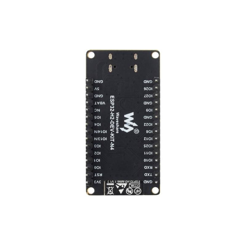 WaveShare ESP32-H2 Microcontroller Pre-Soldered BLE/Zigbee/Thread