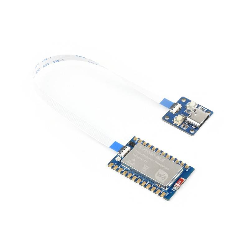 WaveShare RP2040-BLE Development Board with USB Type-C Adapter Board FPC cable