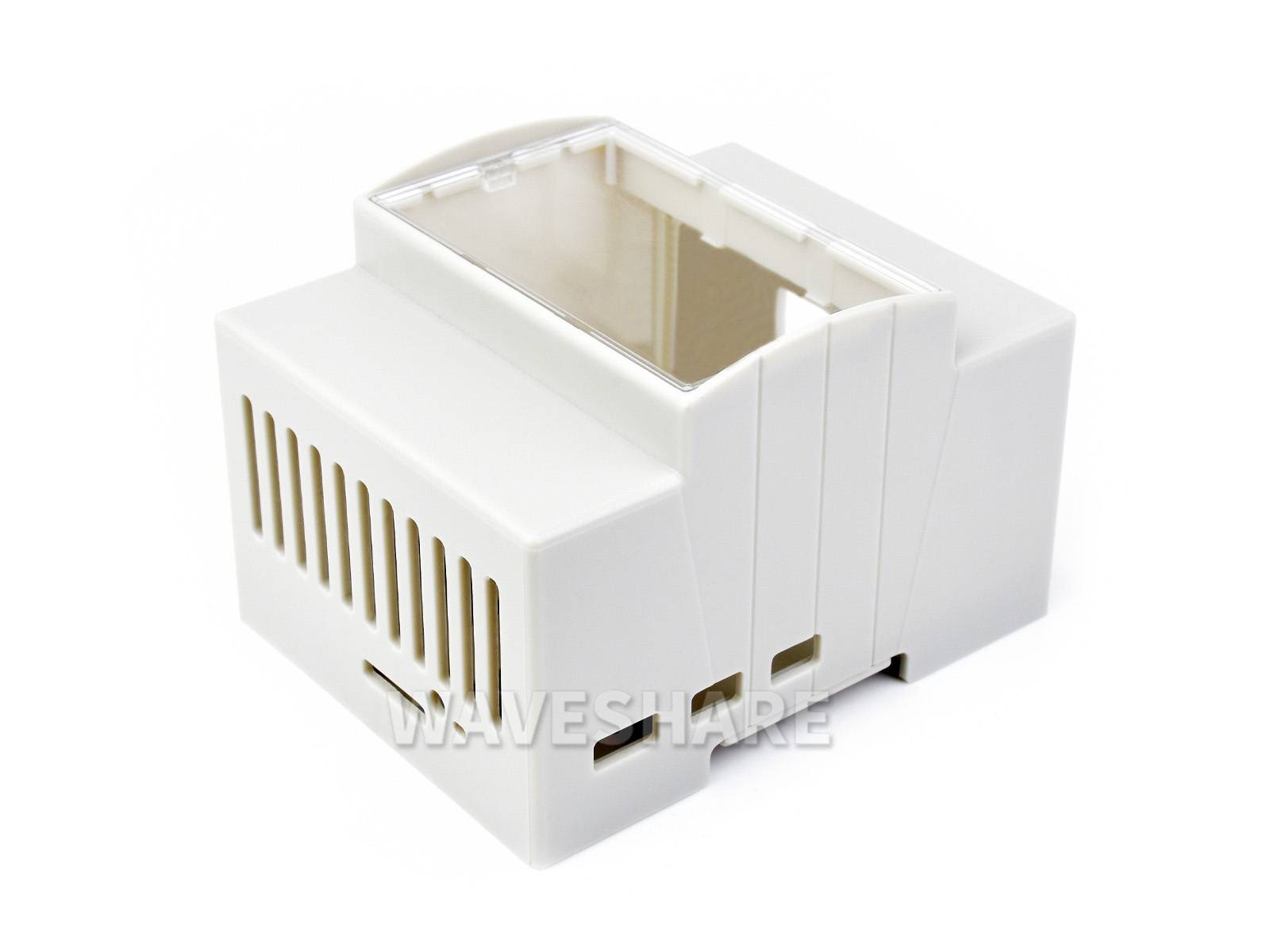 WaveShare DIN Rail ABS Case for Raspberry Pi 5 Large Inner Space
