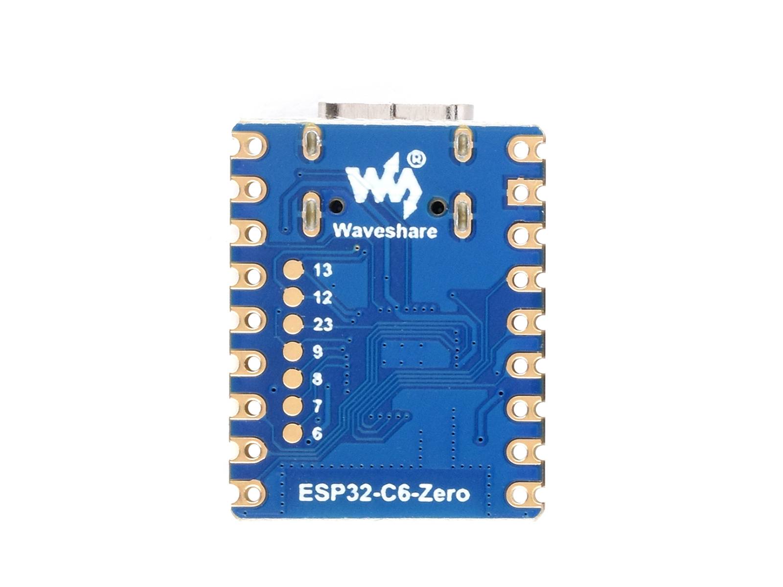 WaveShare ESP32-C6 Mini Development Board 2.4GHz WiFi 6 Bluetooth 5