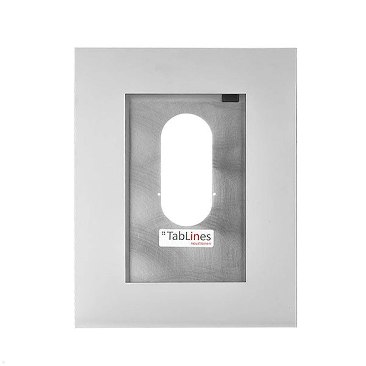 TabLines TWE115S Tablet Wandeinbau für Apple iPad Air 13.0 (M2), silber
