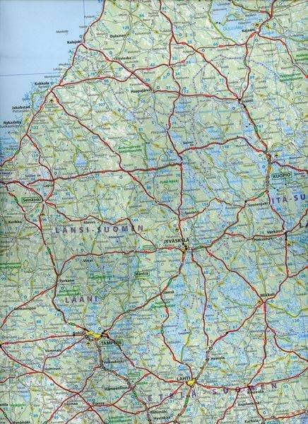 Michelin Skandinavien - Finnland 1 : 1 500 000