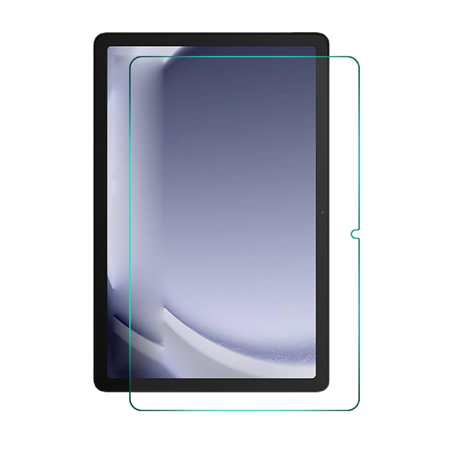 1x 9H Panzerglas für Samsung Galaxy Tab A9 matt entspiegelt Nano-Glass Displayschutz Schutzglas Schutzfolie Panzerfolie Screen-Protector ANTI-SHOK