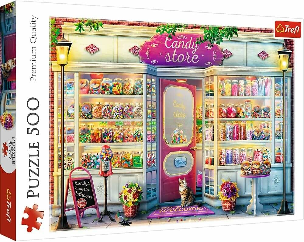 TREFL Candy Shop Puzzle 500 Teile