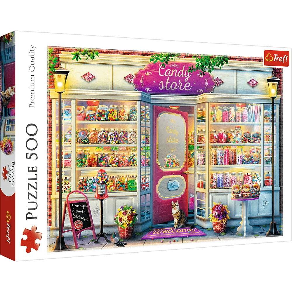 TREFL Candy Shop Puzzle 500 Teile