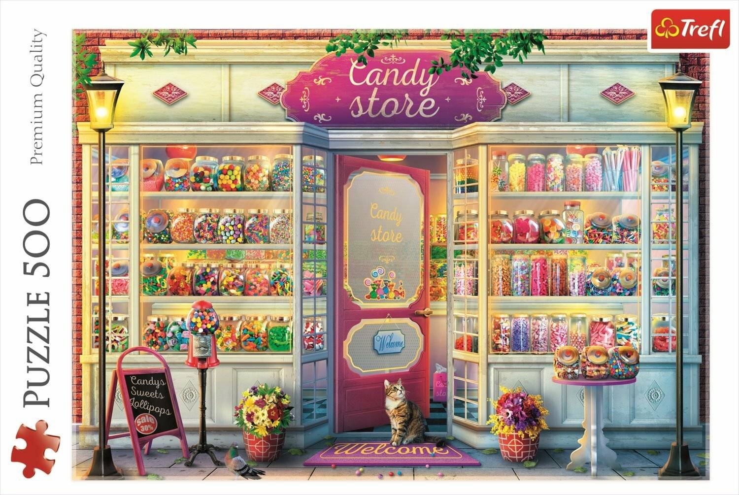 TREFL Candy Shop Puzzle 500 Teile
