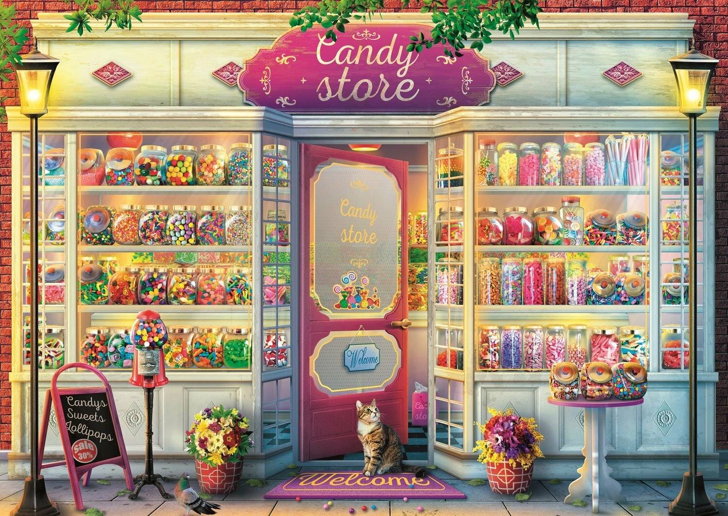 TREFL Candy Shop Puzzle 500 Teile