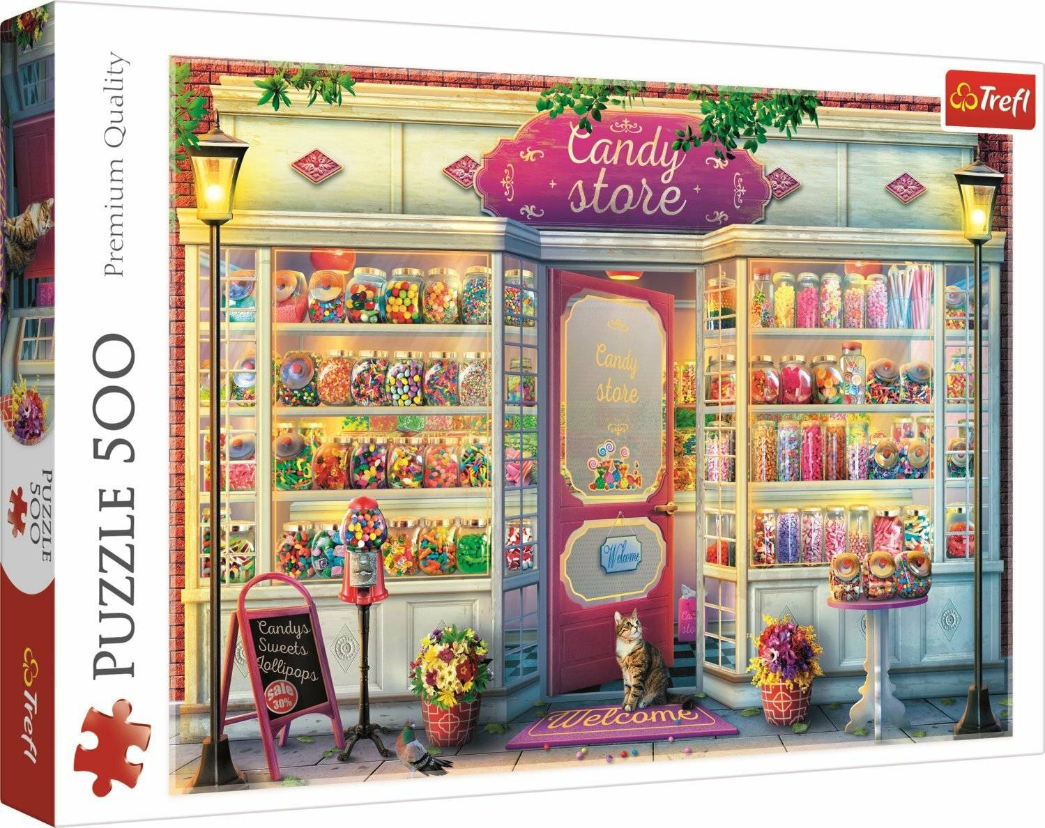 TREFL Candy Shop Puzzle 500 Teile