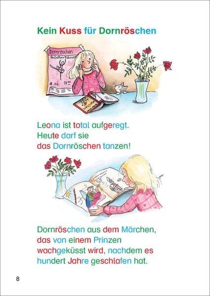 Die schönsten Silbengeschichten für Mädchen zum ersten Selberlesen