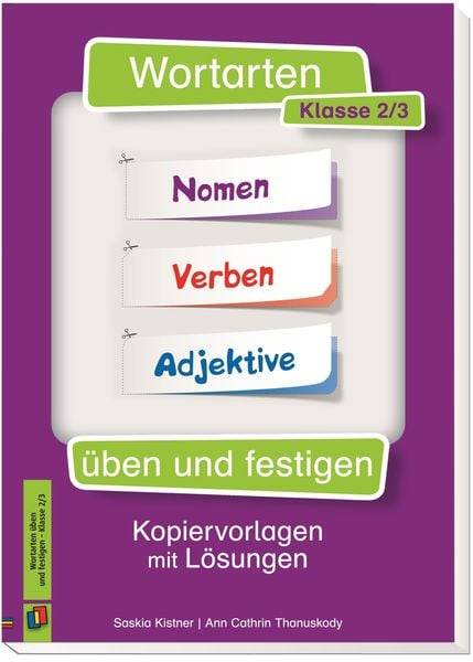 Wortarten üben und festigen - Klasse 2/3