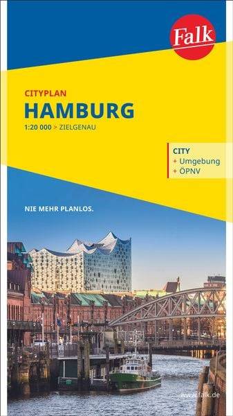 Falk Cityplan Hamburg 1:22.500