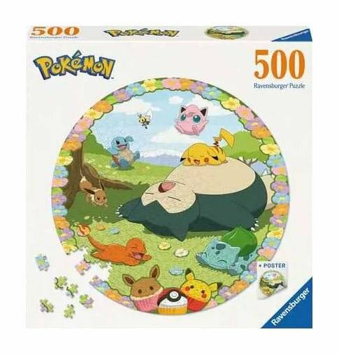 Ravensburger - Puzzle Blü hende PokÃ © mon 500p